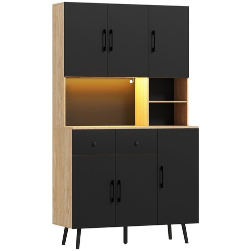 176cm kitchen cupboard with - kitchen,